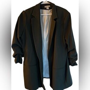 H&M Blazer, dark green, size XL